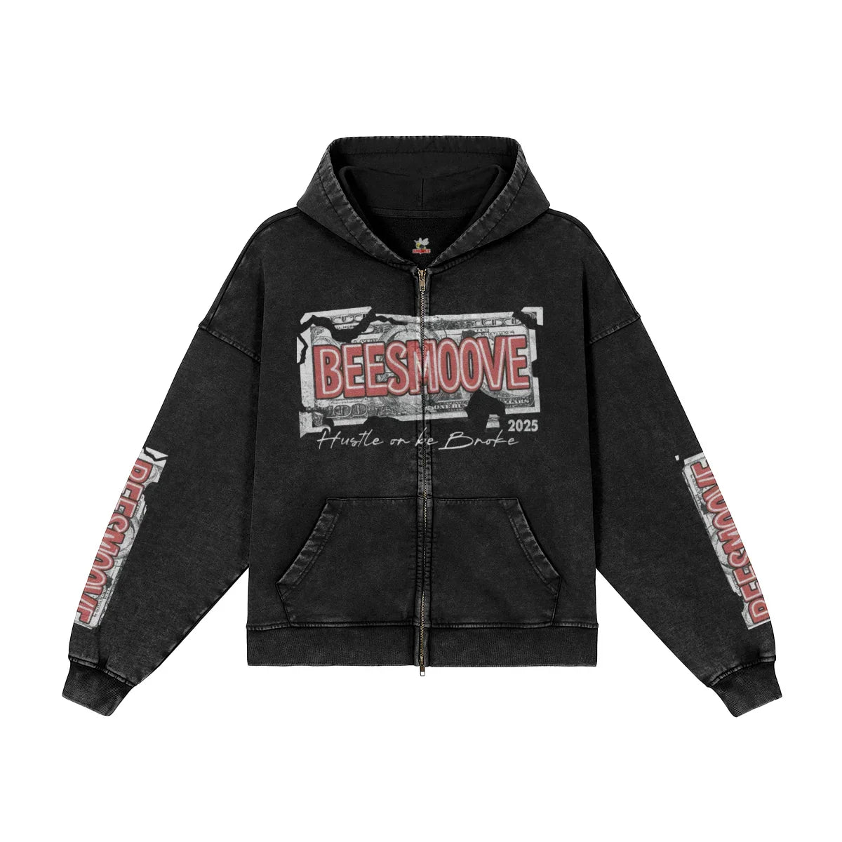 BEESMOOVE Hustle Currency Hoodie - Beesmoove