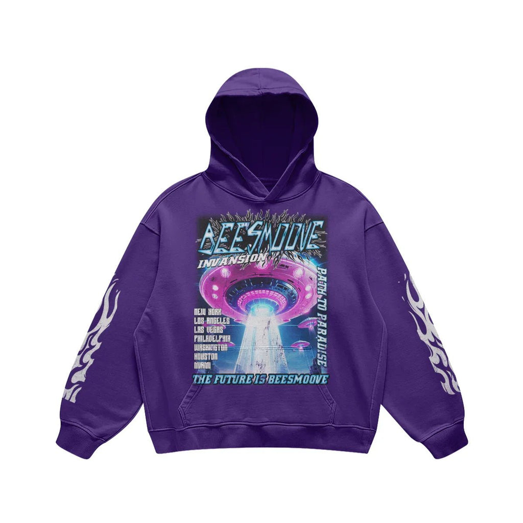 BEESMOOVE INVASION The Future is Now Hoodie - Beesmoove