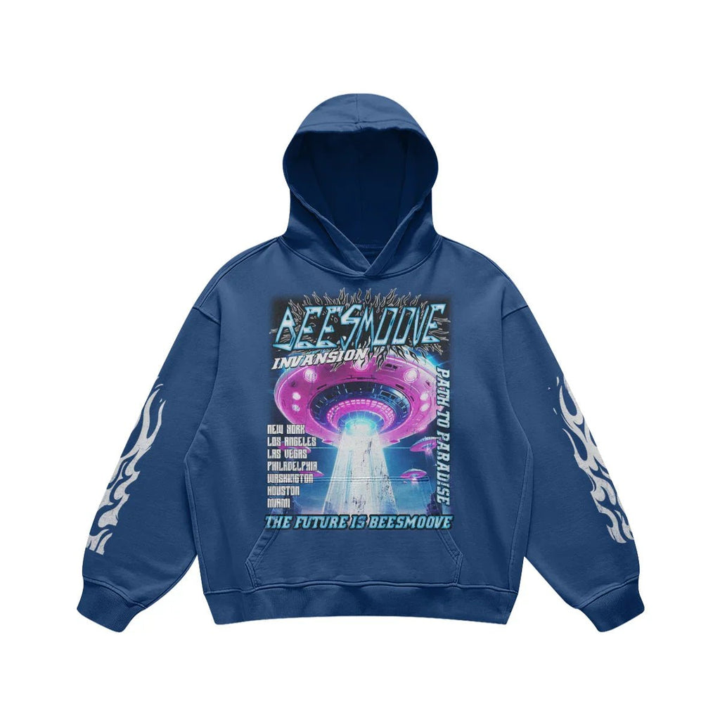 BEESMOOVE INVASION The Future is Now Hoodie - Beesmoove