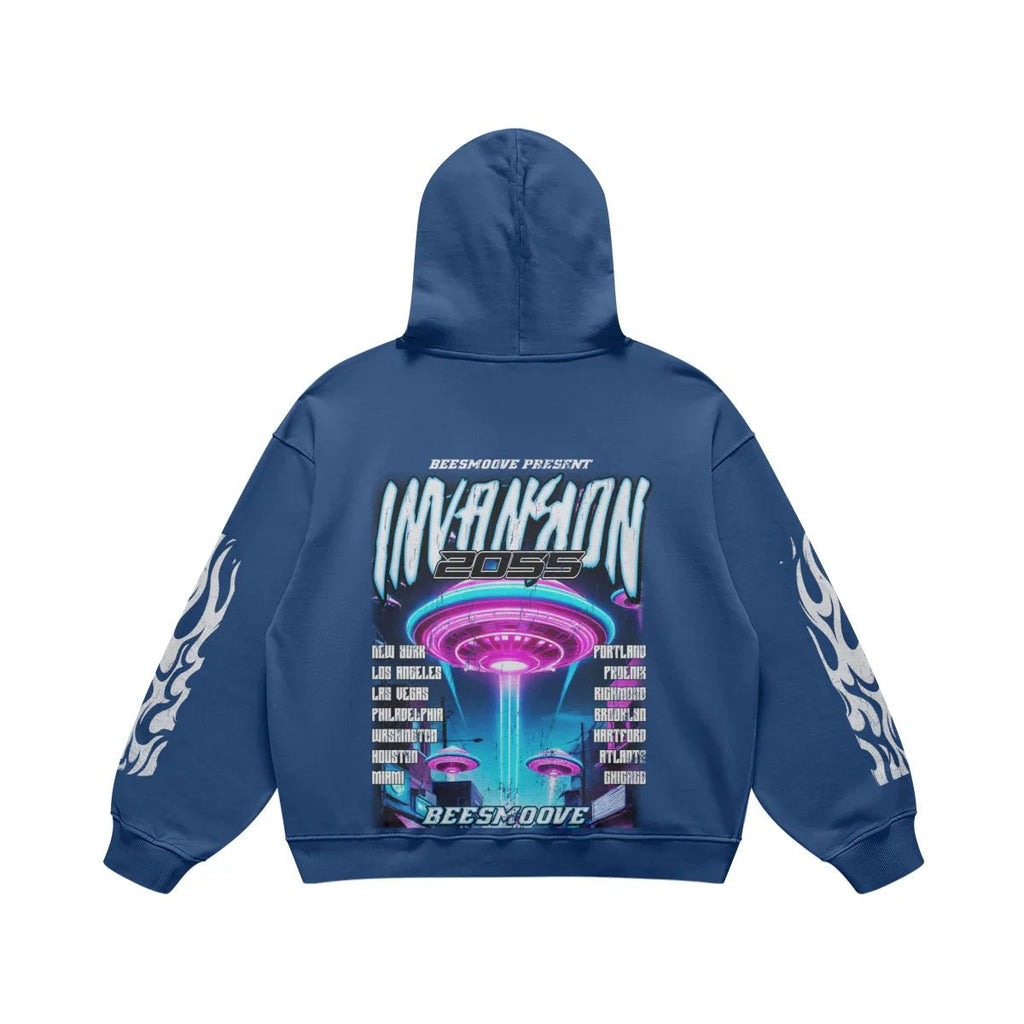 BEESMOOVE INVASION The Future is Now Hoodie - Beesmoove