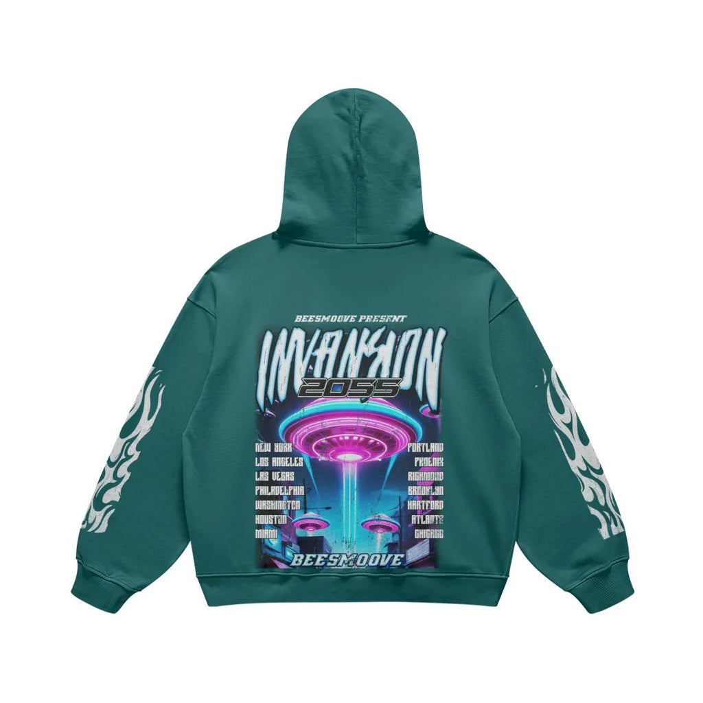 BEESMOOVE INVASION The Future is Now Hoodie - Beesmoove