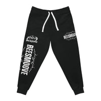 Beesmoove keep it buzzing black Athletic Joggers (AOP) - Beesmoove 