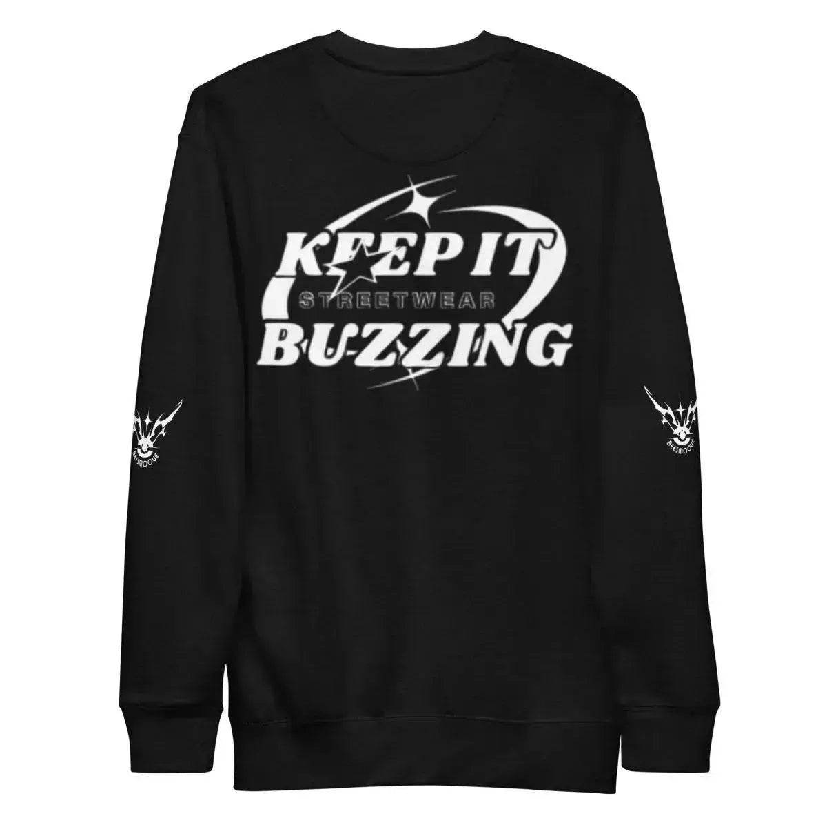 Beesmoove keep it buzzing Unisex Premium Sweatshirt - Beesmoove 