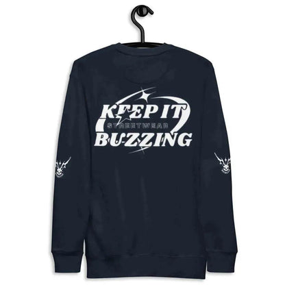 Beesmoove keep it buzzing Unisex Premium Sweatshirt - Beesmoove 