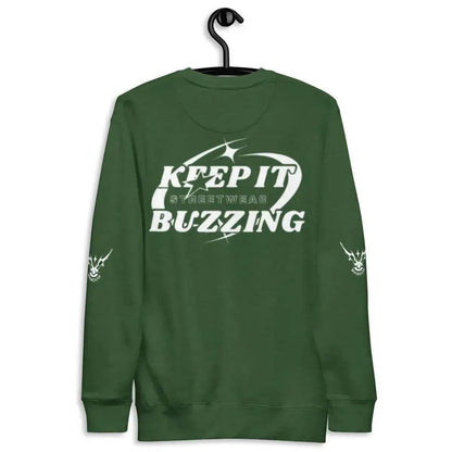Beesmoove keep it buzzing Unisex Premium Sweatshirt - Beesmoove 
