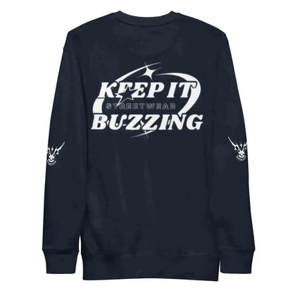 Beesmoove keep it buzzing Unisex Premium Sweatshirt - Beesmoove 