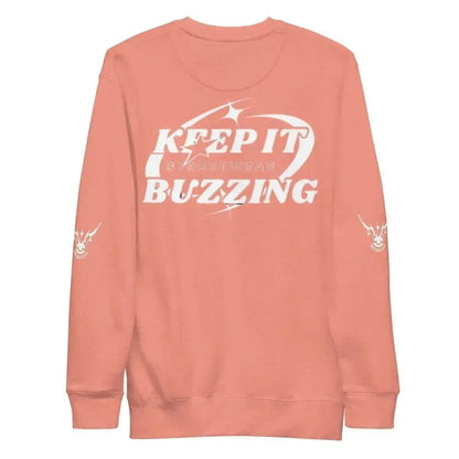 Beesmoove keep it buzzing Unisex Premium Sweatshirt - Beesmoove 