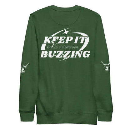 Beesmoove keep it buzzing Unisex Premium Sweatshirt - Beesmoove 