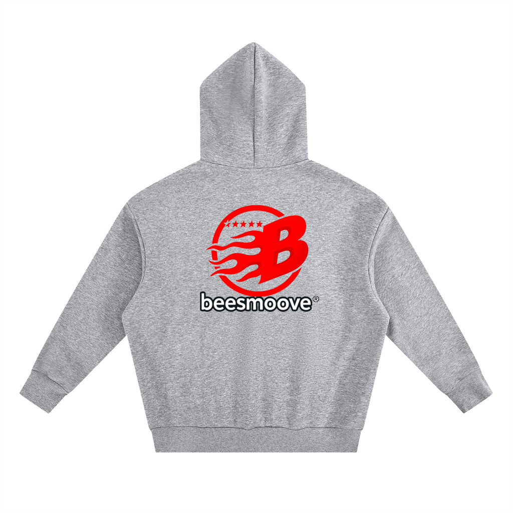 BEESMOOVE Legacy Arc Heavyweight Boxy Hoodie - Beesmoove