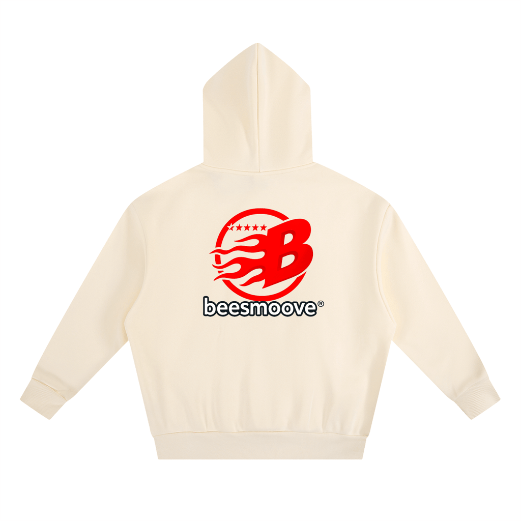 BEESMOOVE Legacy Arc Heavyweight Boxy Hoodie - Beesmoove