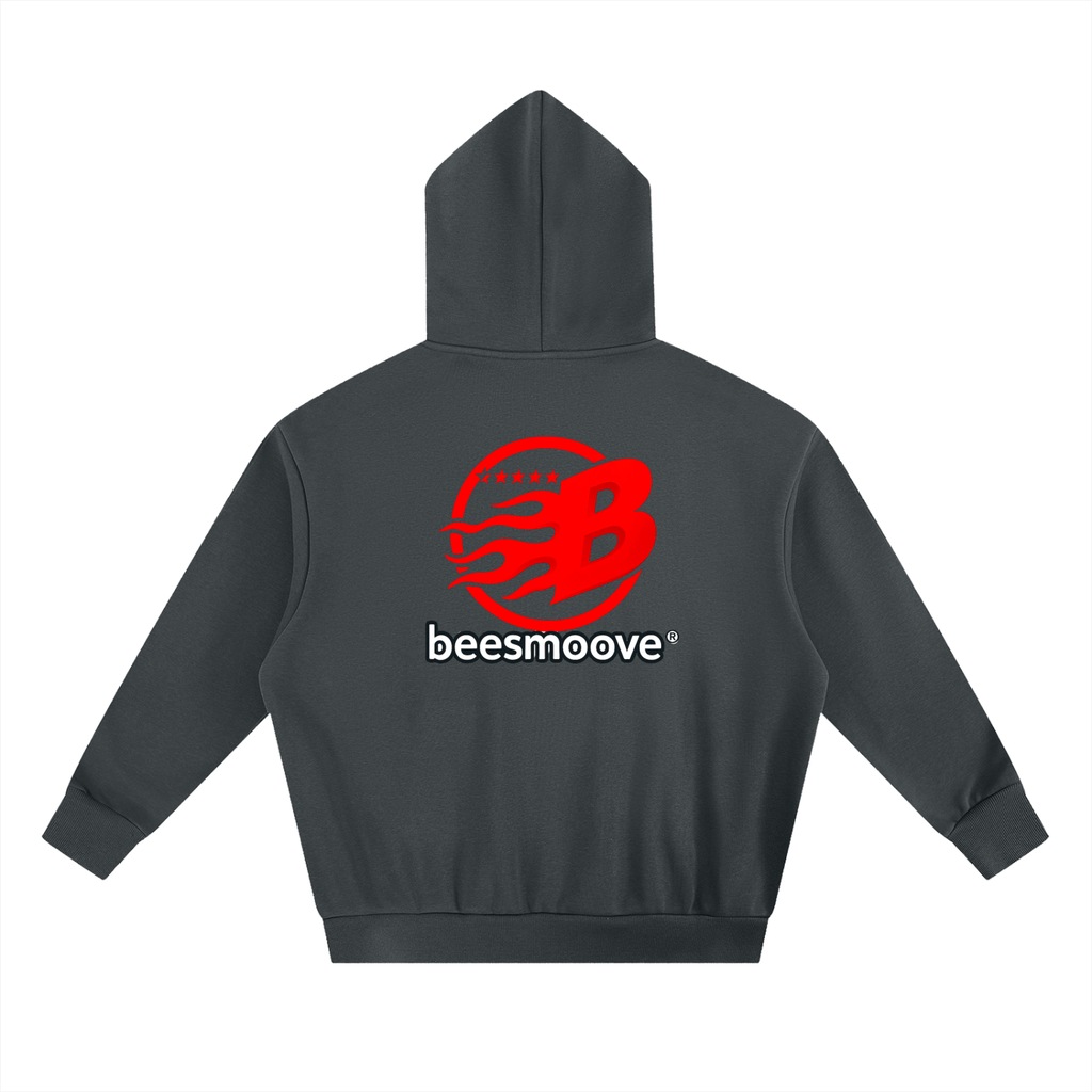 BEESMOOVE Legacy Arc Heavyweight Boxy Hoodie - Beesmoove