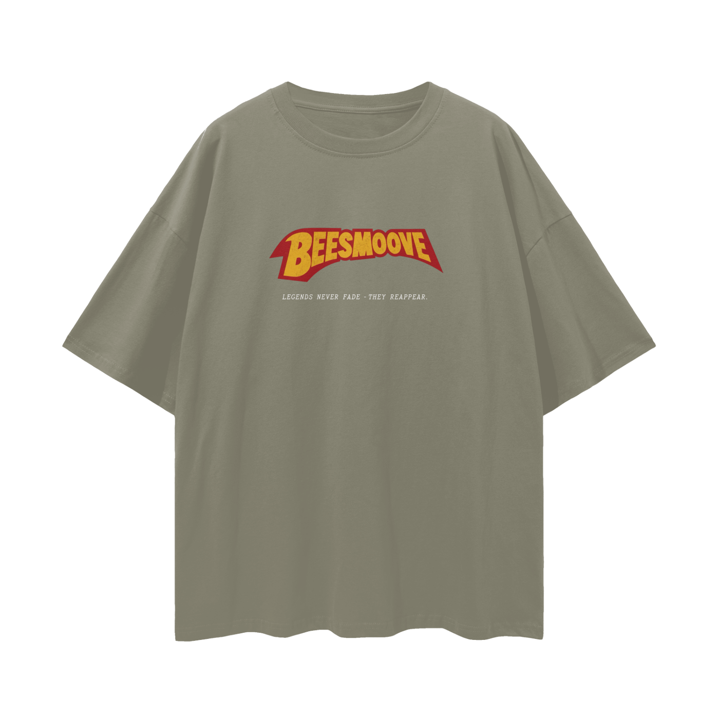 BEESMOOVE: Legends Reappear (Throwback 2026) Loose Drop Shoulder T-Shirt - Beesmoove