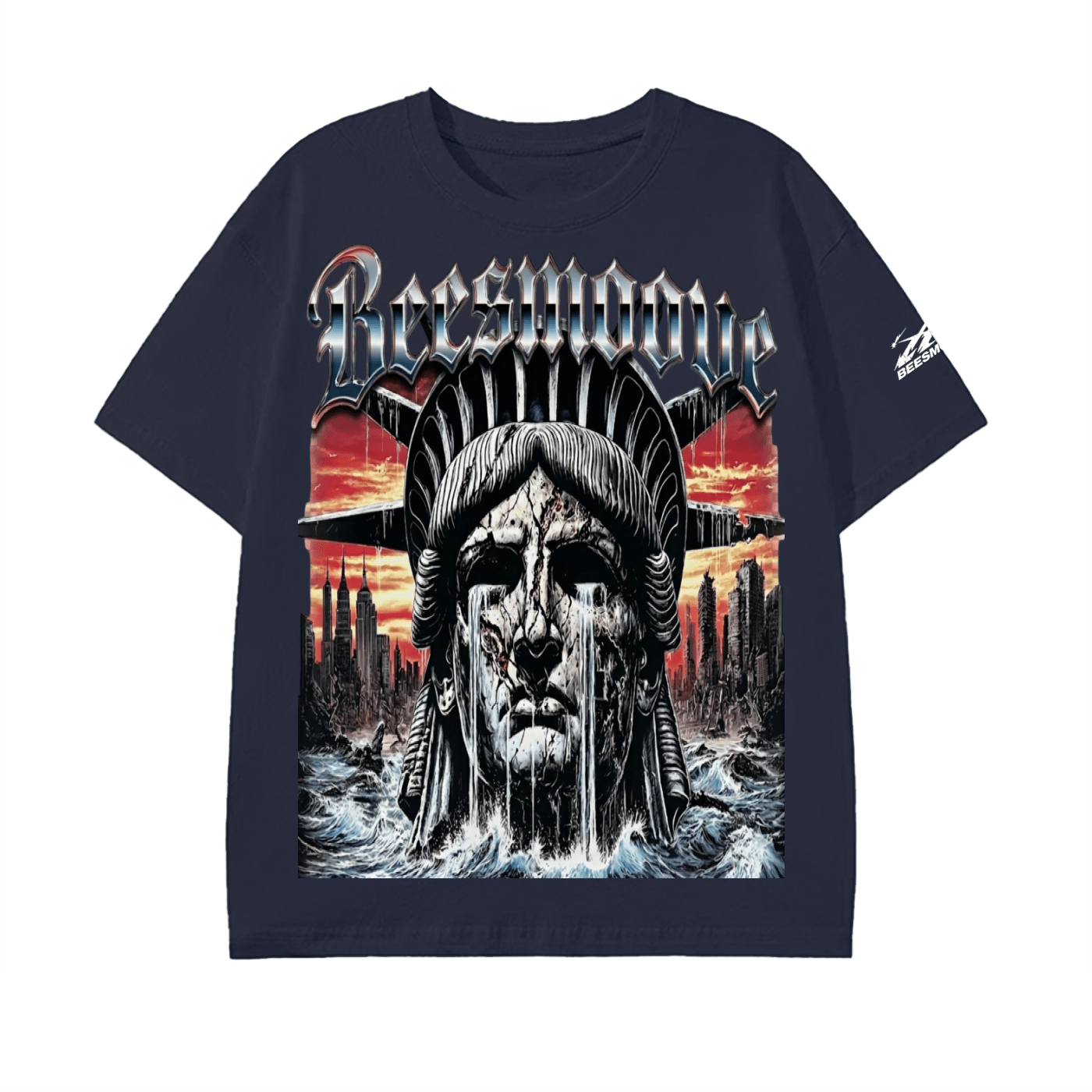 BEESMOOVE Liberty in Ruins T-Shirt - Beesmoove