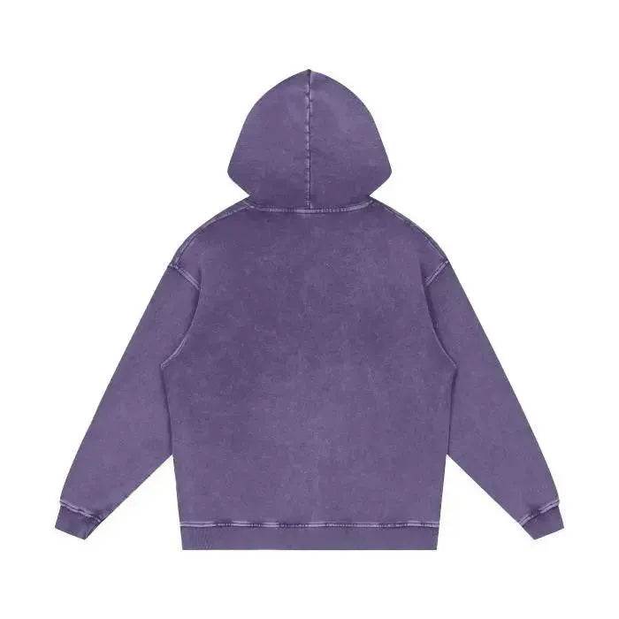 Beesmoove Logo 2024 Acid Wash Oversize Hoodie - Beesmoove