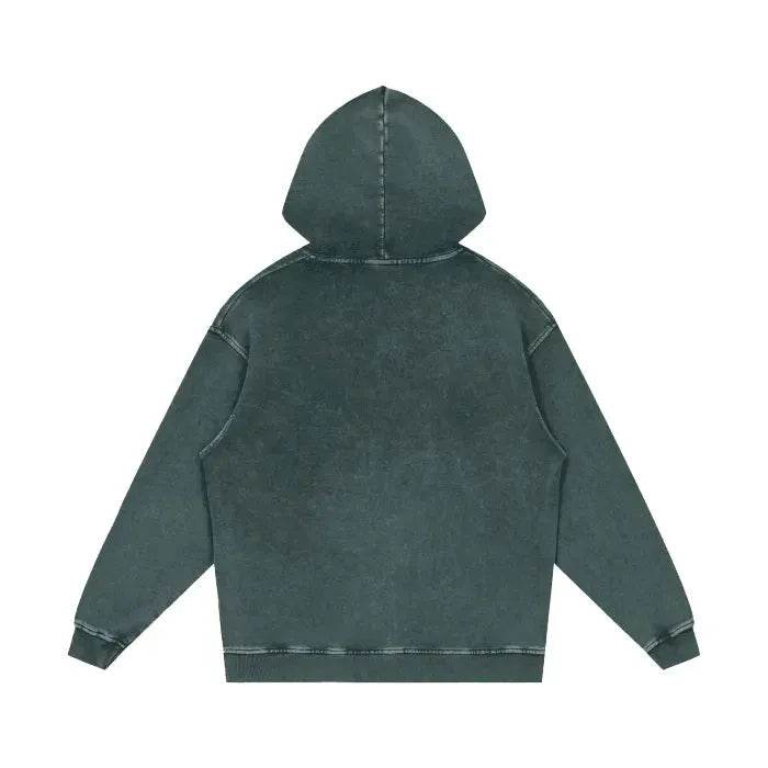 Beesmoove Logo 2024 Acid Wash Oversize Hoodie - Beesmoove