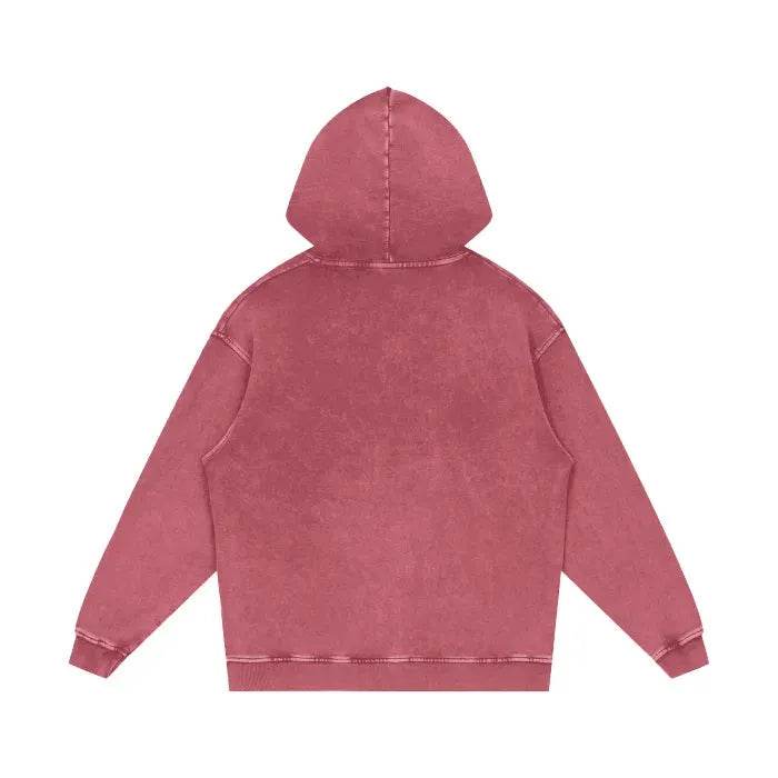 Beesmoove Logo 2024 Acid Wash Oversize Hoodie - Beesmoove