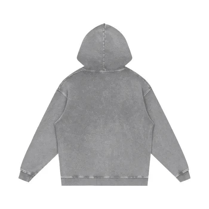 Beesmoove Logo 2024 Acid Wash Oversize Hoodie - Beesmoove