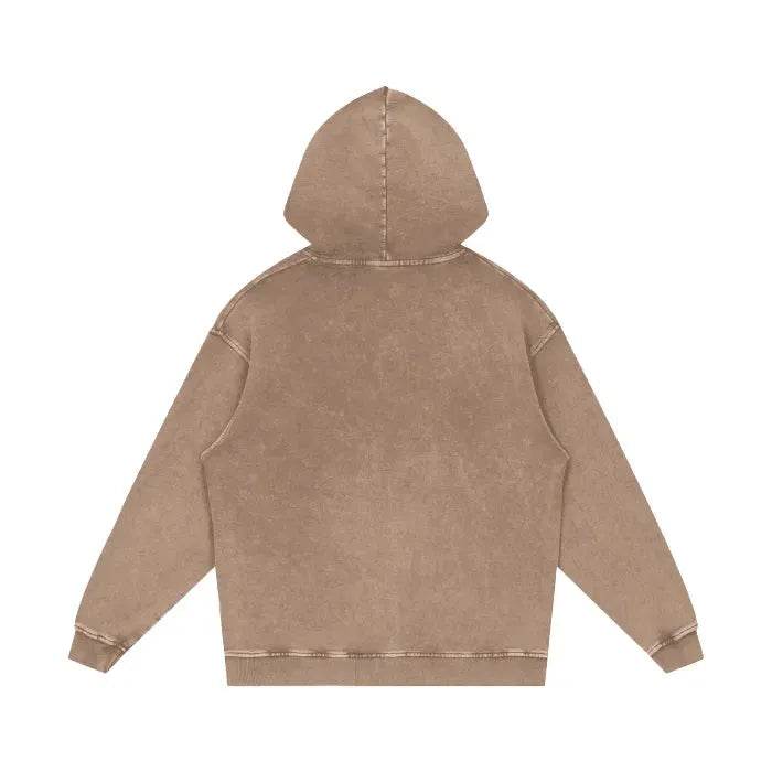 Beesmoove Logo 2024 Acid Wash Oversize Hoodie - Beesmoove