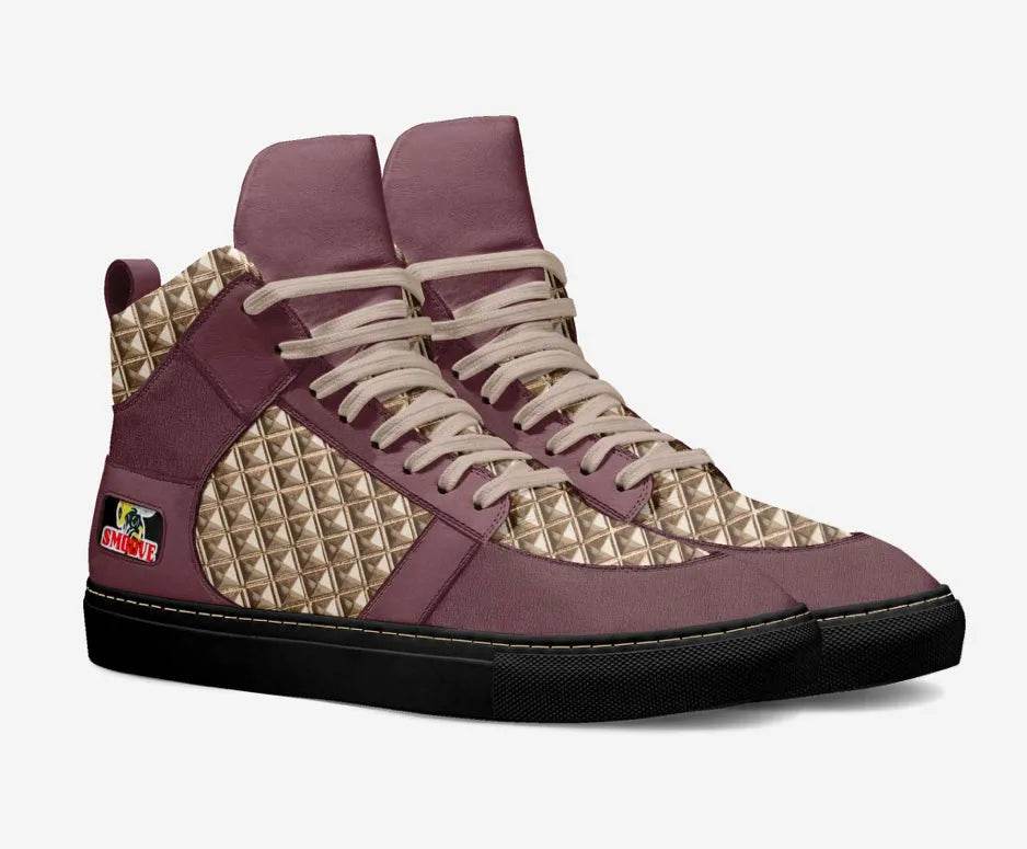 Beesmoove Mauve Monarch Sneaker - Beesmoove