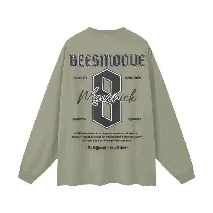 Beesmoove Maverick Mindset Cotton Long Sleeve Tee - Beesmoove 