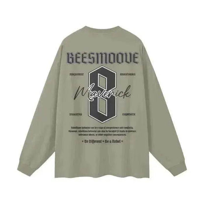 Beesmoove Maverick Mindset Cotton Long Sleeve Tee - Beesmoove 