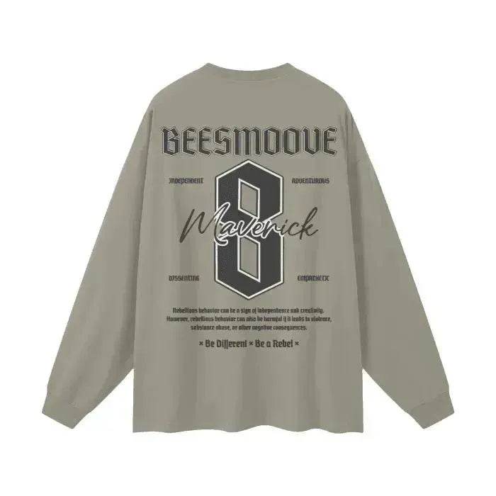 Beesmoove Maverick Mindset Cotton Long Sleeve Tee - Beesmoove 