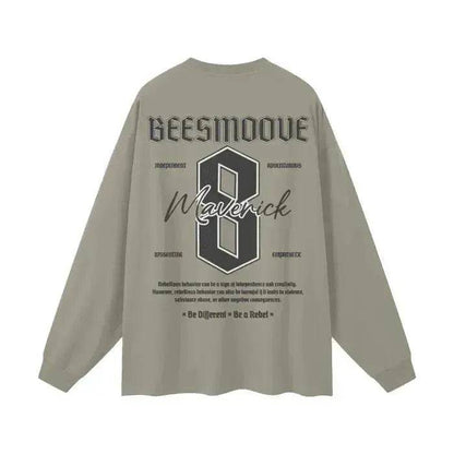 Beesmoove Maverick Mindset Cotton Long Sleeve Tee - Beesmoove 
