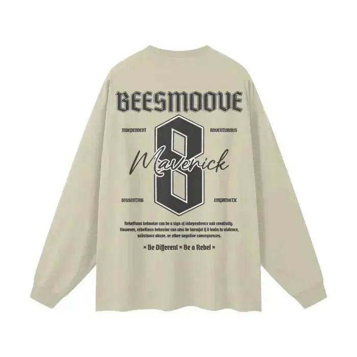 Beesmoove Maverick Mindset Cotton Long Sleeve Tee - Beesmoove 