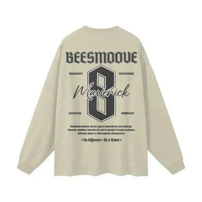 Beesmoove Maverick Mindset Cotton Long Sleeve Tee - Beesmoove 