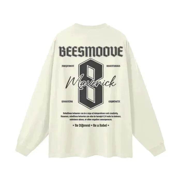 Beesmoove Maverick Mindset Cotton Long Sleeve Tee - Beesmoove 