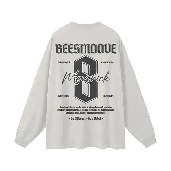 Beesmoove Maverick Mindset Cotton Long Sleeve Tee - Beesmoove 