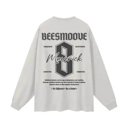 Beesmoove Maverick Mindset Cotton Long Sleeve Tee - Beesmoove 