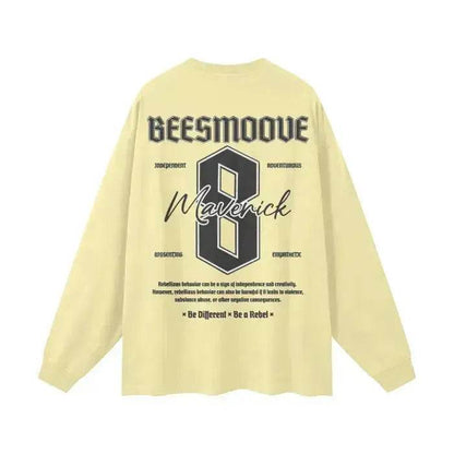 Beesmoove Maverick Mindset Cotton Long Sleeve Tee - Beesmoove 