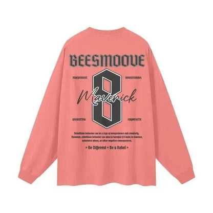 Beesmoove Maverick Mindset Cotton Long Sleeve Tee - Beesmoove 