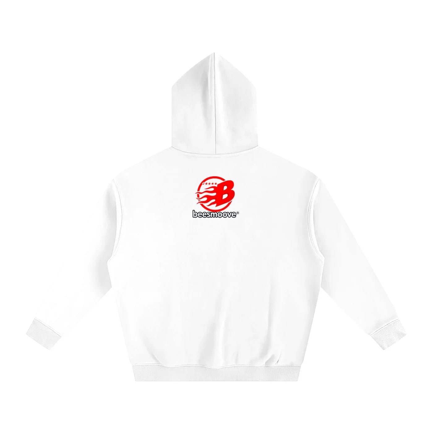 BEESMOOVE Members only Basic Oversize Fleeced Hoodie - Beesmoove