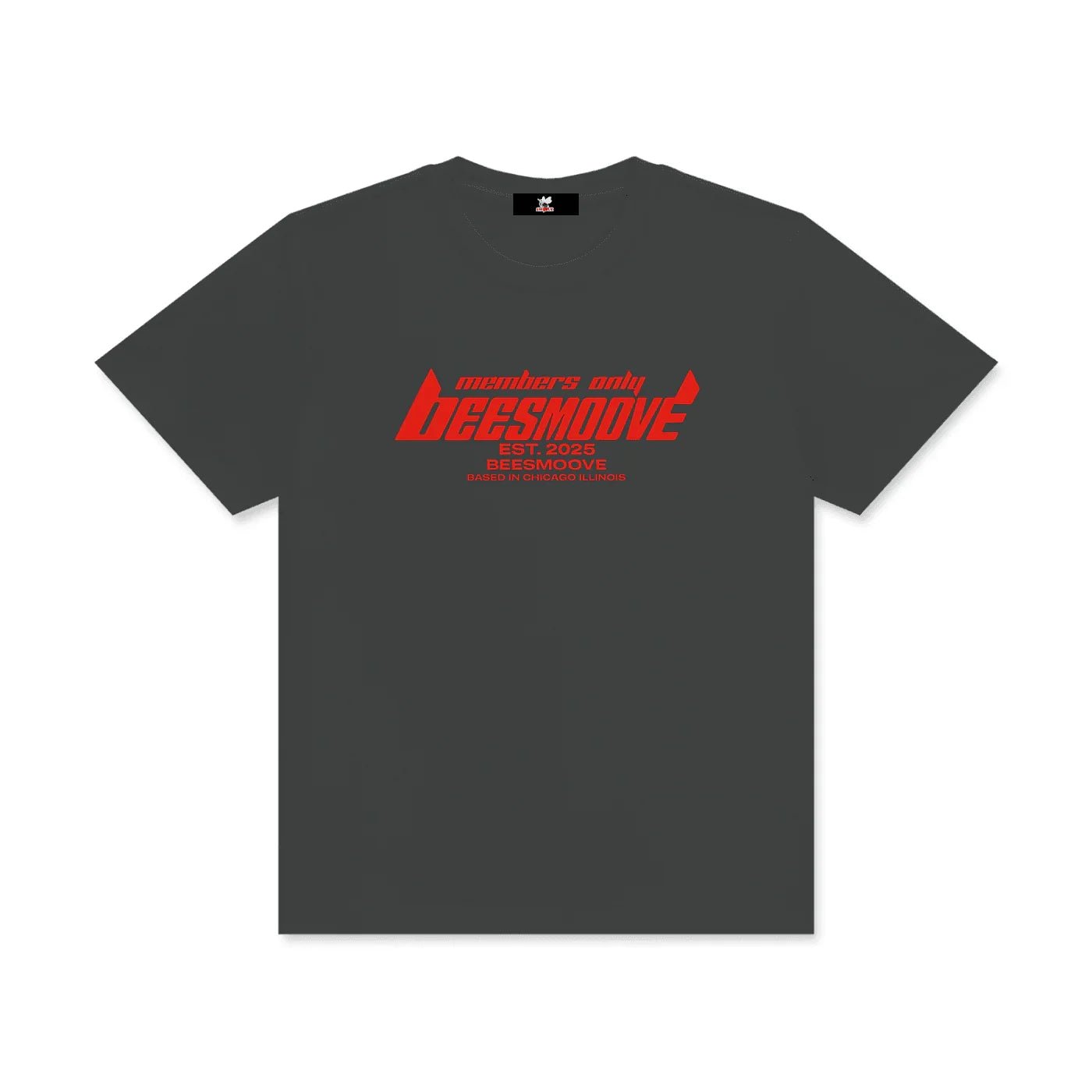 BEESMOOVE members only Classic Crew Neck Cotton T-Shirt - Beesmoove