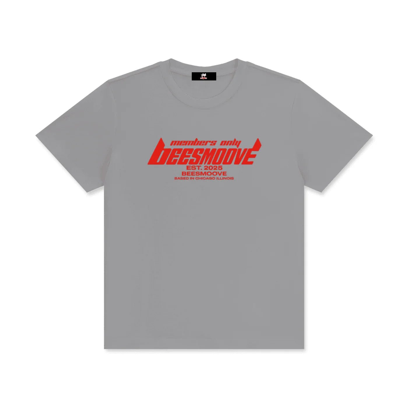 BEESMOOVE members only Classic Crew Neck Cotton T-Shirt - Beesmoove