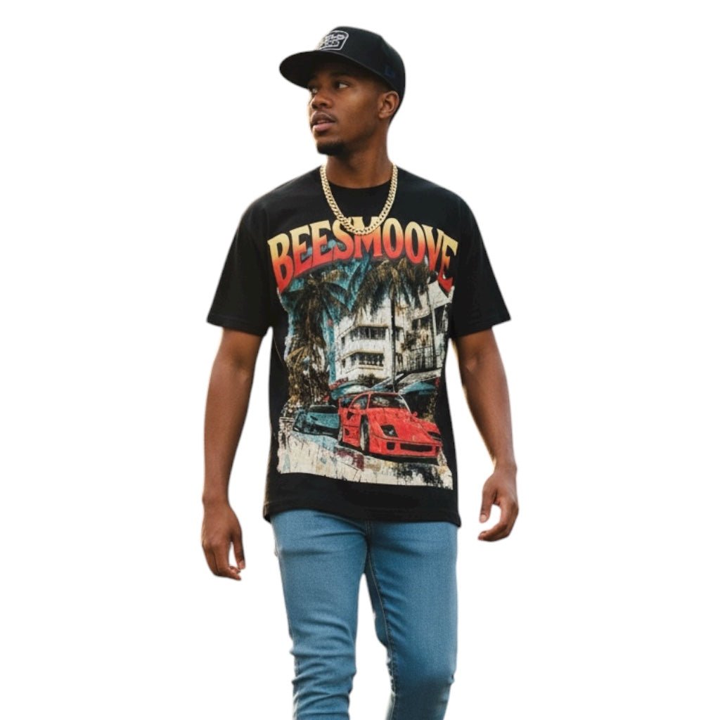 BEESMOOVE Miami Heatwave T-Shirt - Beesmoove