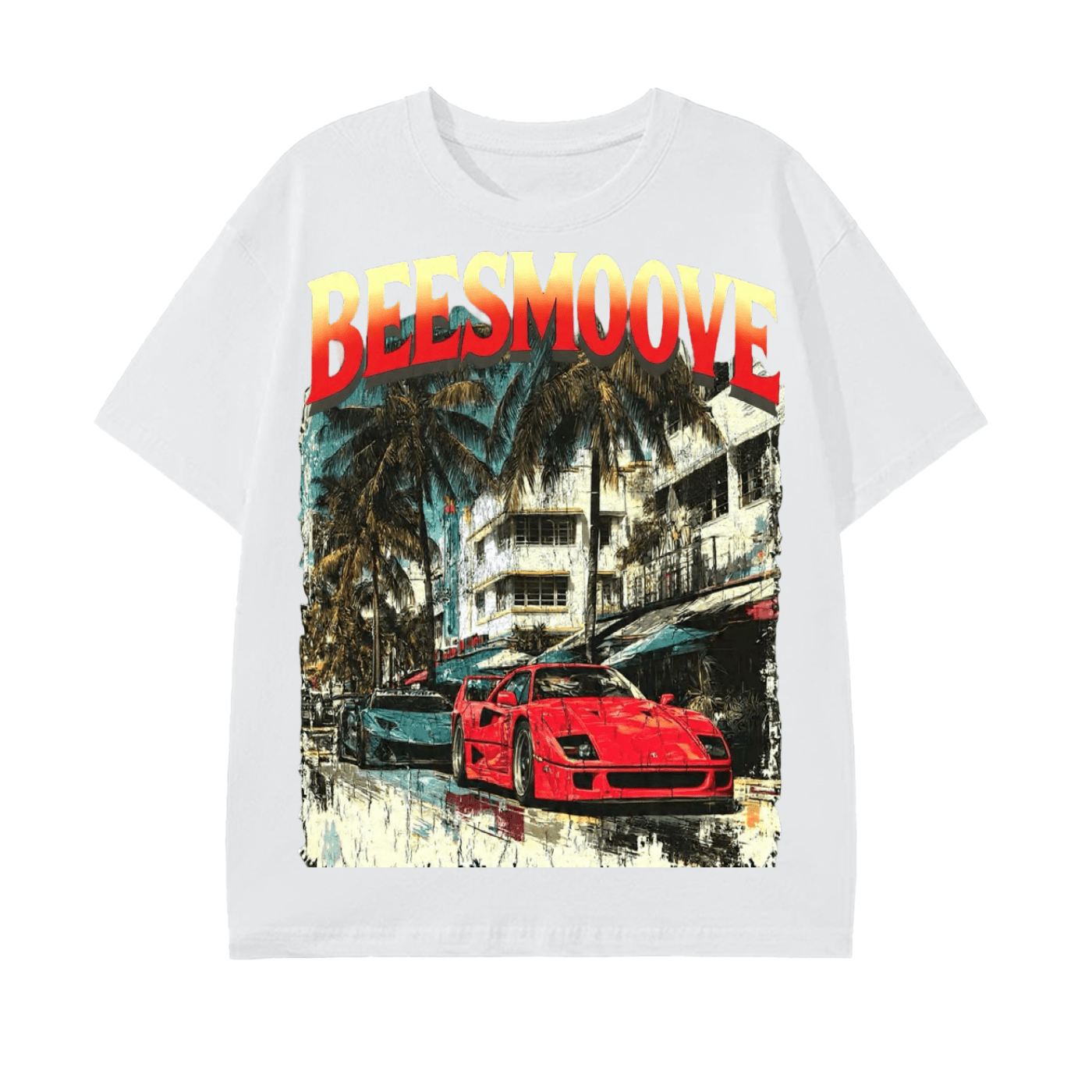 BEESMOOVE Miami Heatwave T-Shirt - Beesmoove