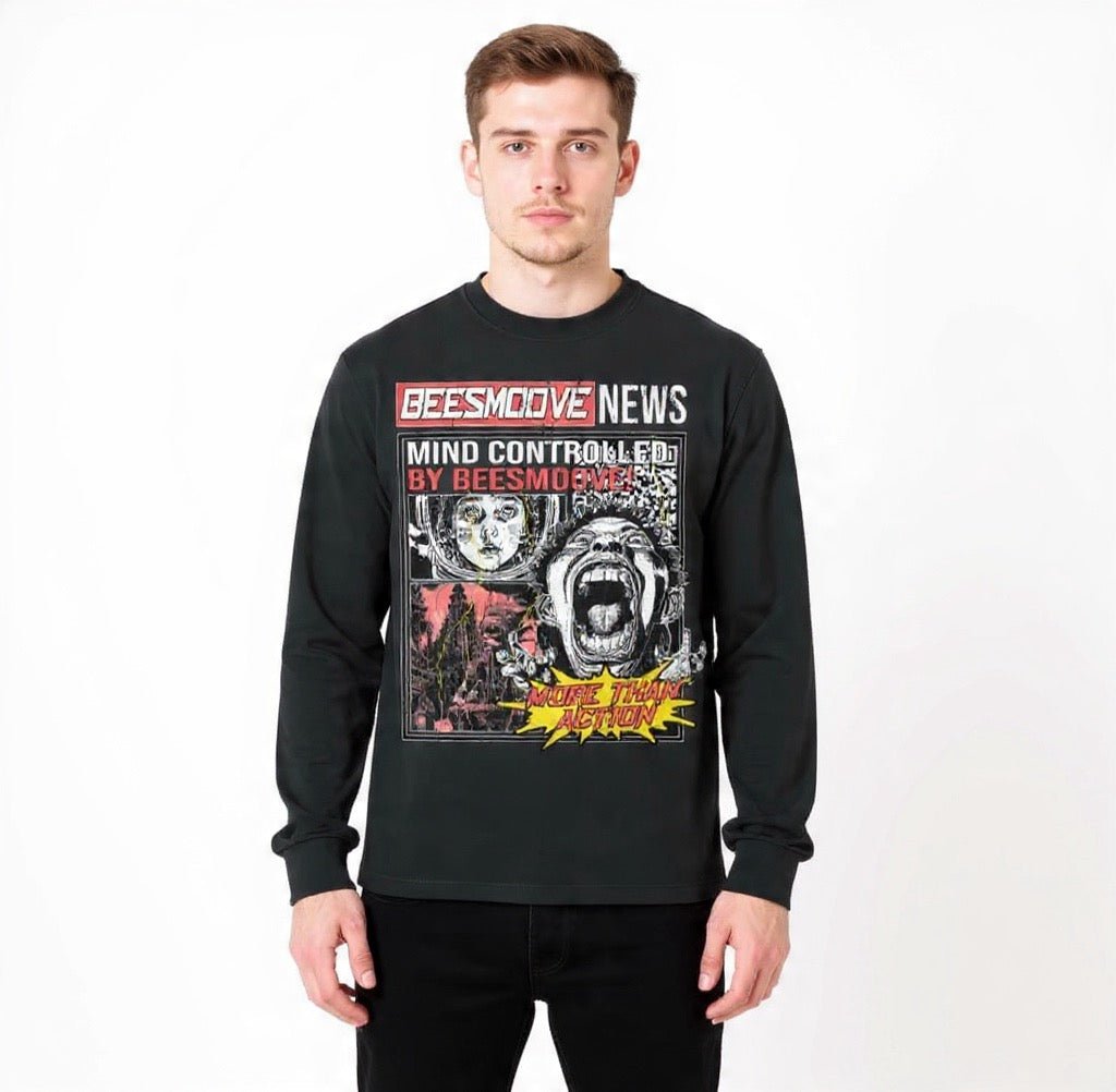 Beesmoove Mind Hive Chronicles Long Sleeve Tee - Beesmoove
