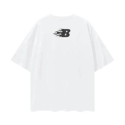 Beesmoove Mind Hive Chronicles Oversize Deep Drop Shoulder Tee - Beesmoove 