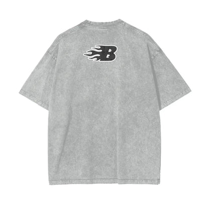 Beesmoove Mind Hive Chronicles Oversize Snow Washed T-Shirt - Beesmoove 