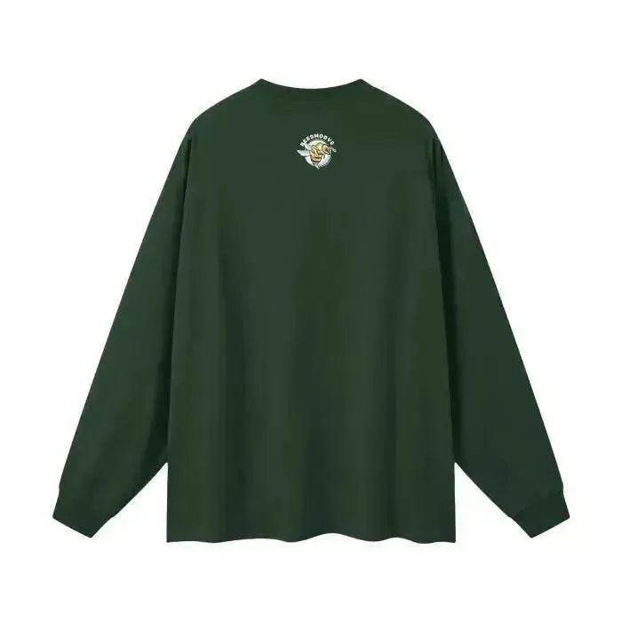 Beesmoove Minimalist Cotton Long Sleeve Tee - Beesmoove 