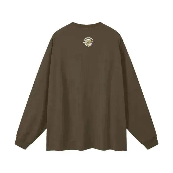 Beesmoove Minimalist Cotton Long Sleeve Tee - Beesmoove 