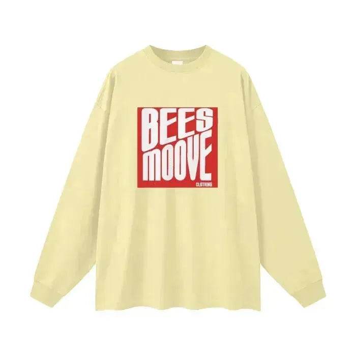 Beesmoove Minimalist Cotton Long Sleeve Tee - Beesmoove 
