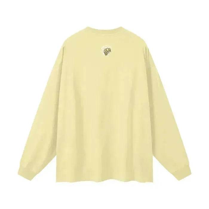 Beesmoove Minimalist Cotton Long Sleeve Tee - Beesmoove 