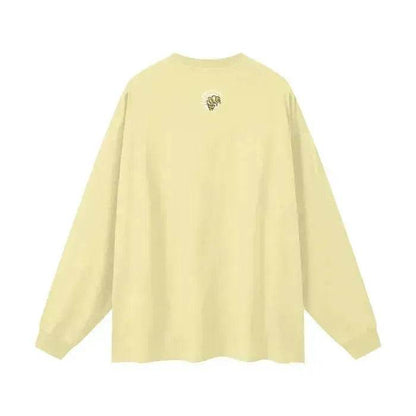 Beesmoove Minimalist Cotton Long Sleeve Tee - Beesmoove 