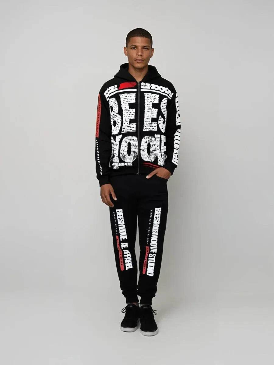 BEESMOOVE Mono Vibe Athletic Joggers - Beesmoove 