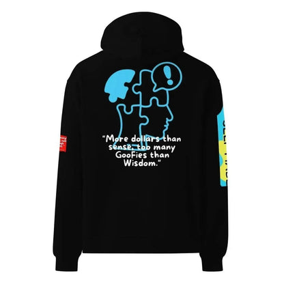 Beesmoove more dollars than sense Unisex oversized hoodie - Beesmoove 