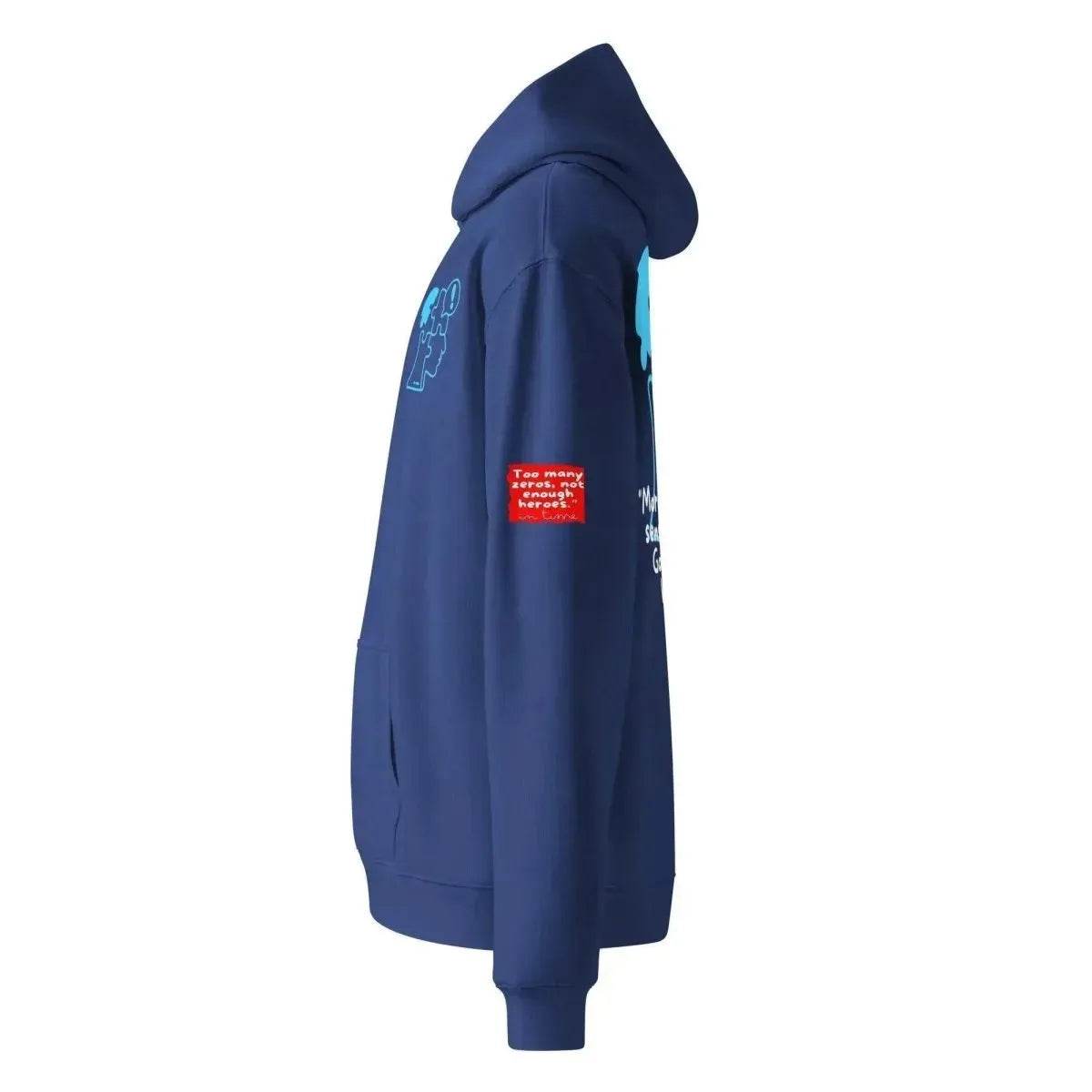 Beesmoove more dollars than sense Unisex oversized hoodie - Beesmoove 